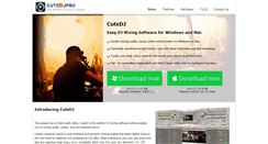 Desktop Screenshot of cutedjpro.com